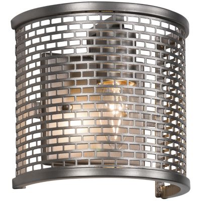 Lit- Mesh Test Wall Sconce by Varaluz - Starlight Lighting USA and Canada